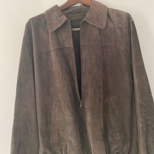 CASSIN: Suede Jacket, Large